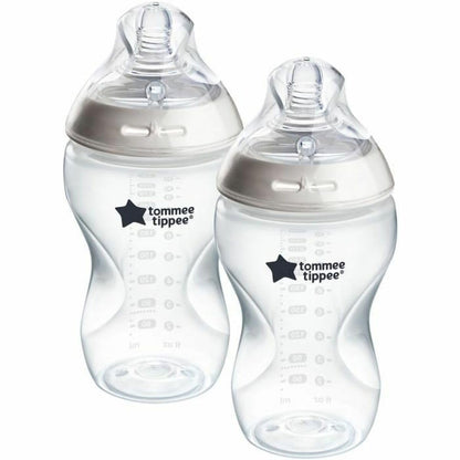 Tommee Tippee Natural Start lutipudelid koolikuvastase ventiiliga, 340 ml (2 tk)