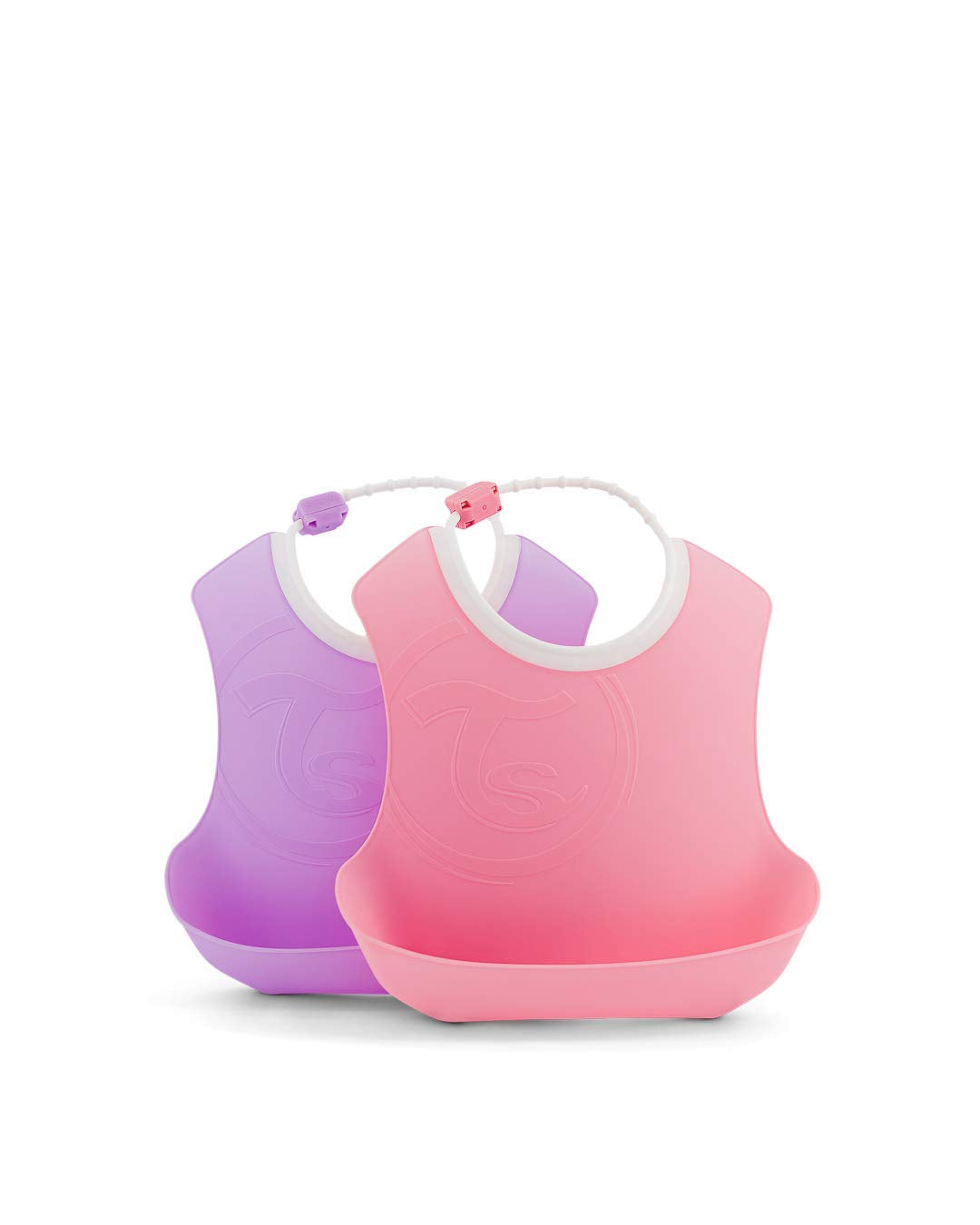 Twistshake 2X beebipõlled, veekindel, pastelne roosa/lilla, 4+ kuud