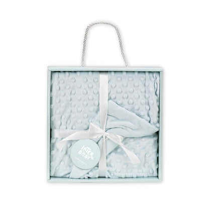 Interbaby Bubbles beebitekk 80 × 110 cm, helesinine