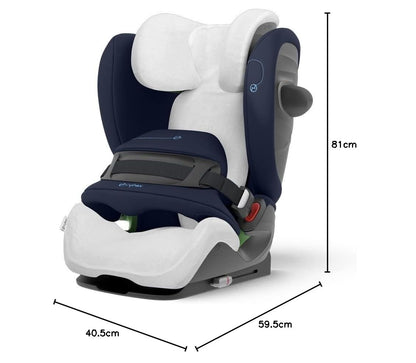 Cybex Pallas G i-Size turvaistuimen kesäpäällinen, valkoinen