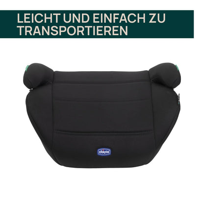 Chicco Quasar i-Size turvaiste 126–150 cm, must