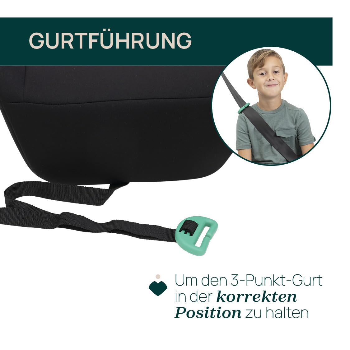 Chicco Quasar i-Size turvaiste 126–150 cm, must