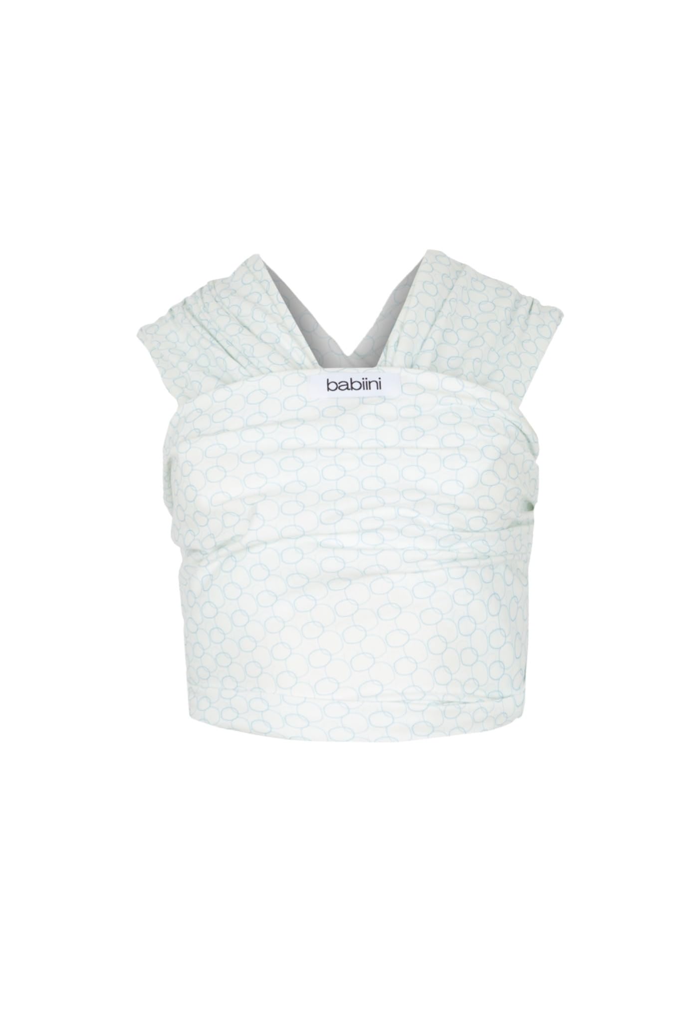 Babiini elastne kandmislina vastsündinule 3,2–12 kg, White Bubbles