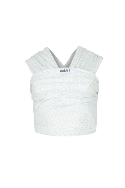 Babiini elastne kandmislina vastsündinule 3,2–12 kg, White Bubbles