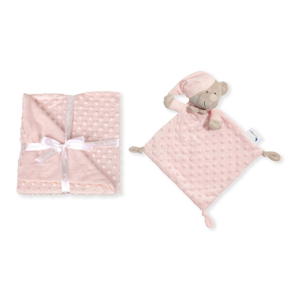 Interbaby beebiteki ja kaisuteki komplekt karuga, roosa