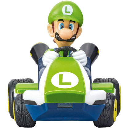 Carrera Mario Kart Mini RC Luigi puldiauto, 1:50 skaalas