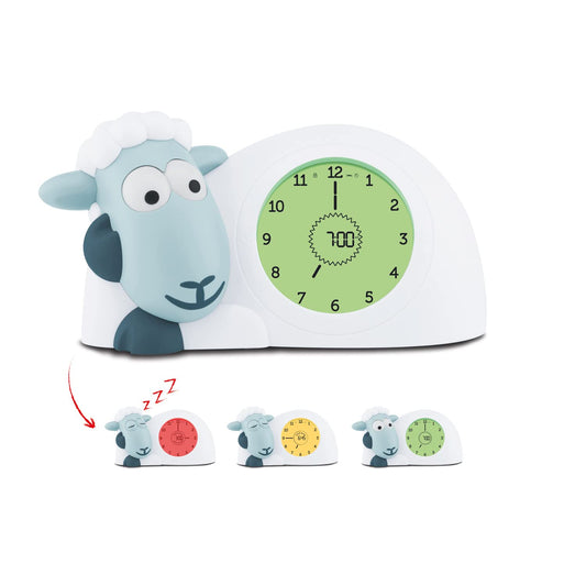 ZAZU Sam the Lamb unetreener ja äratuskell lastele, sinine
