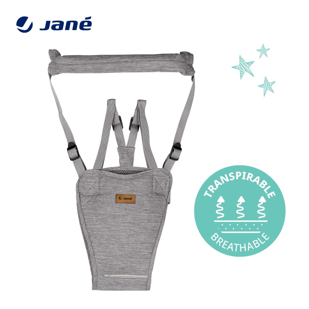 Jané First Steps kõndimise abivöö beebile, 12–48 kuud, hall