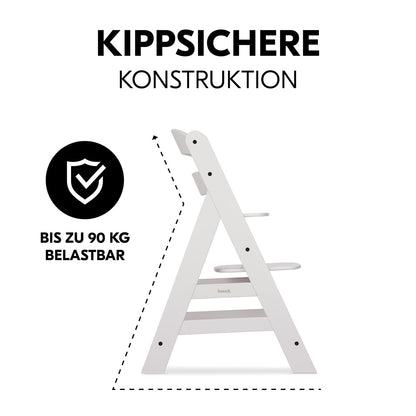 Hauck Alpha+ puidust söögitool (kuni 90 kg)