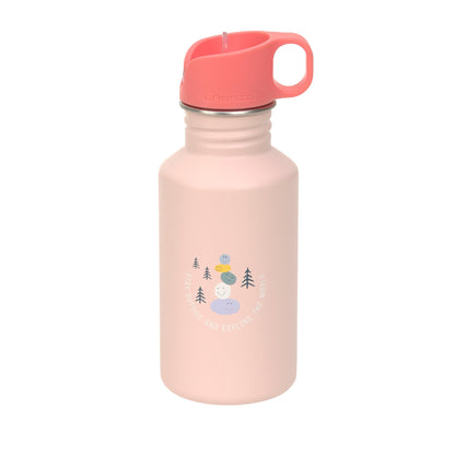 Lässig roostevabast terasest laste joogipudel 500 ml, roosa
