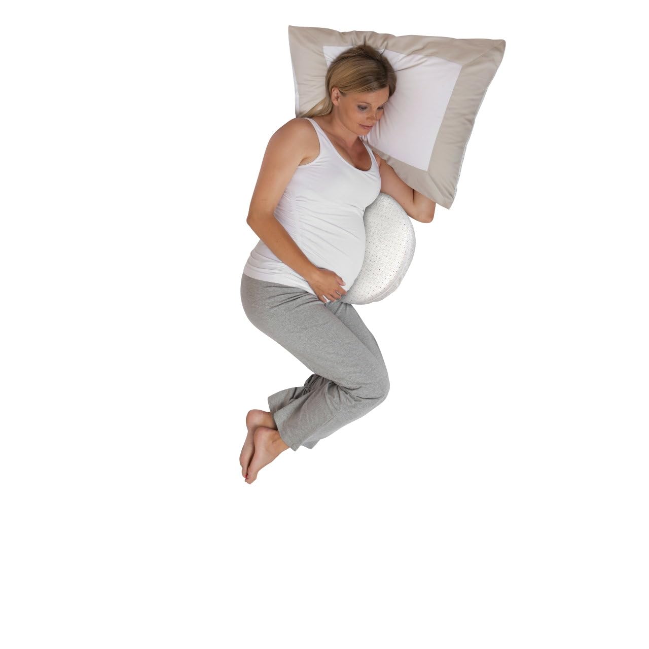 Chicco Boppy Wedge raseda tugipadi, kompaktne ja pestav, Spiral muster