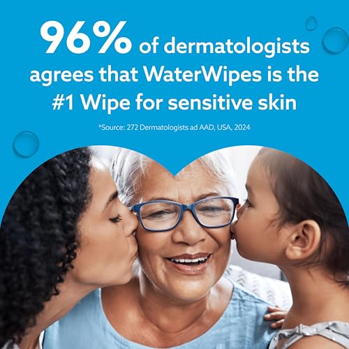 WaterWipes Sensitive+ niisked salvrätikud beebidele, 60 tk
