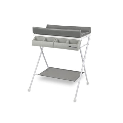 Bebeconfort Baltic 2-in-1 hoitopöytä ja vauvan kylpyamme, harmaa (Grey Mist), 0–12 kuukautta