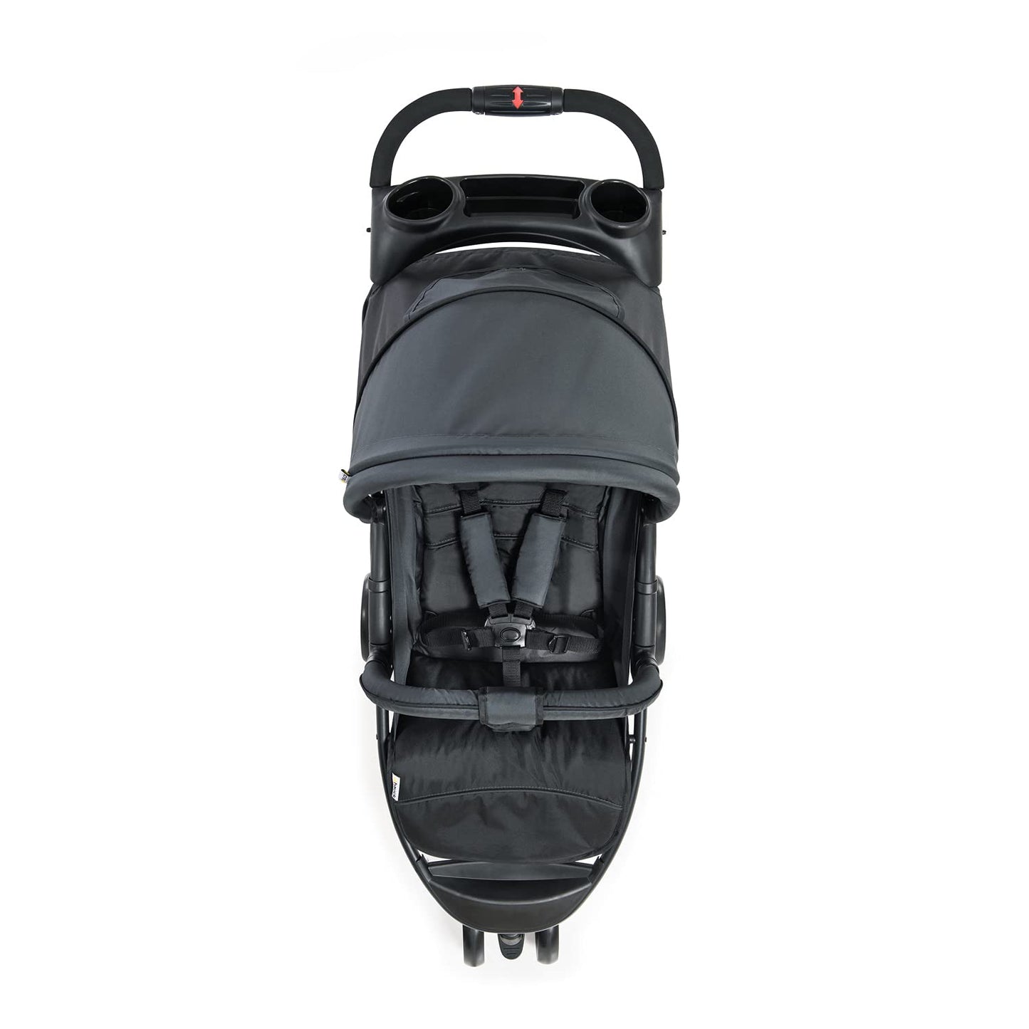 hauck Citi Neo II kolmerattaline jalutuskäru, tumehall, alates sünnist kuni 22 kg