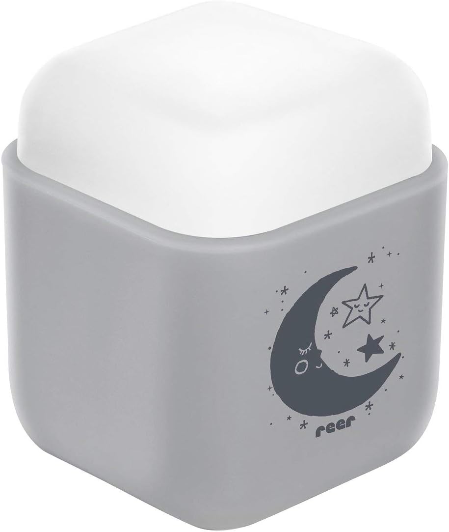 Reer SleepLight 2-ühes öölamp pistikusse ja akutoitel, hall
