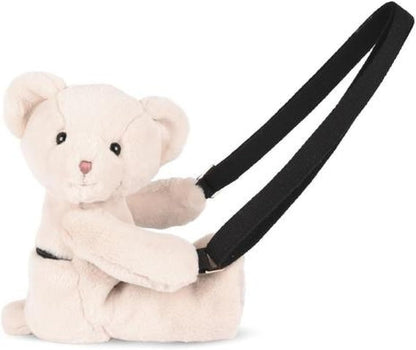 Doudou et Compagnie Cuddle Bag Bear Ivory pehme õlakott