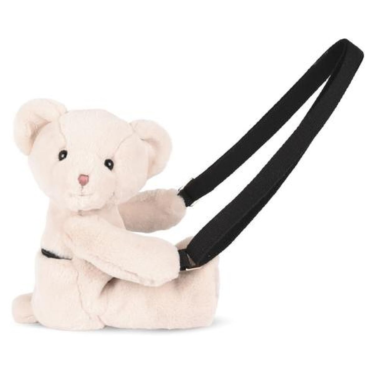 Doudou et Compagnie Cuddle Bag Bear Ivory pehme õlakott