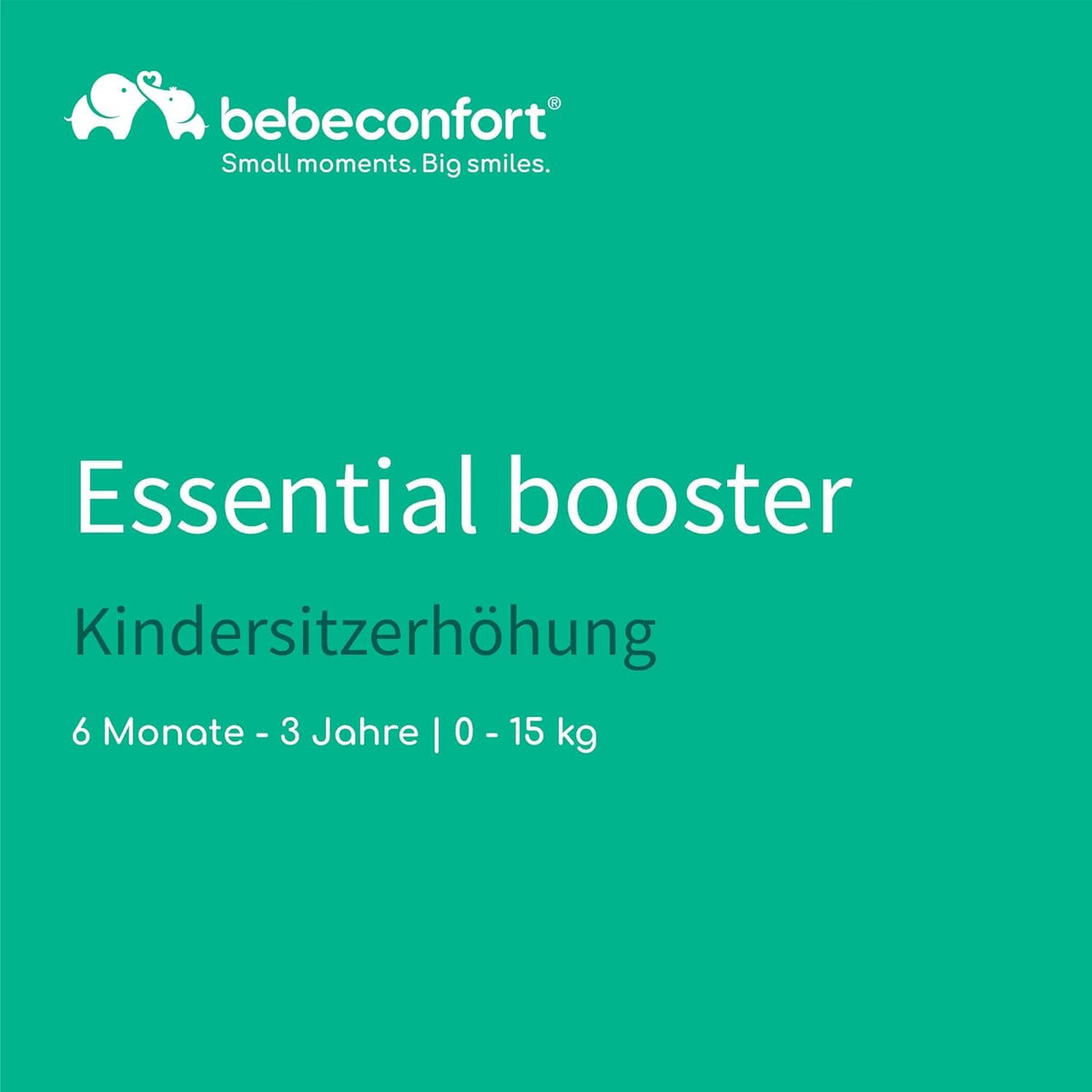Bebeconfort Essential Booster istuinkoroke, Warm Grey, 6 kuukaudesta 3,5 vuoteen
