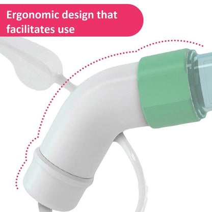 Chicco PhysioClean Soft and Easy ninaaspiraator, roheline