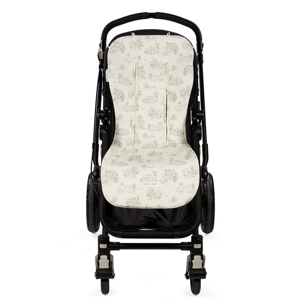 Pasito a Pasito suvine istmekate kärule Toile von Jouy Cream universaalne, 100% puuvill