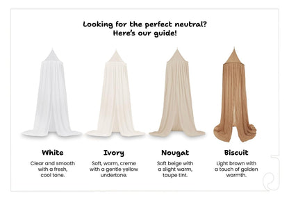 Jollein sänkykatos Vintage Nougat, 245 cm, vauvansänkyyn ja lastenhuoneeseen