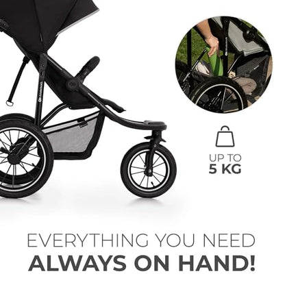 Kinderkraft HELSI 2 jooksukäru kuni 22 kg – must
