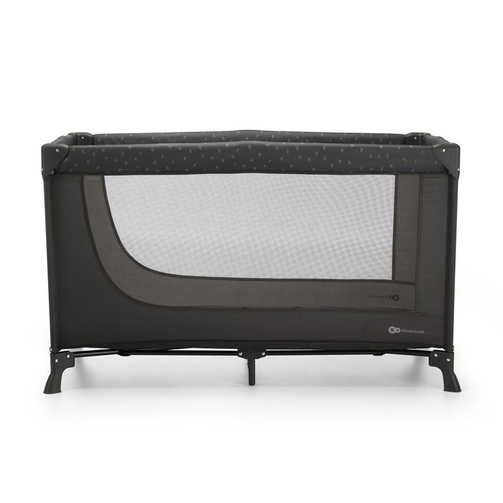 Kinderkraft JOY LIGHT 2-in-1 reisivoodi ja mänguaedik Grey