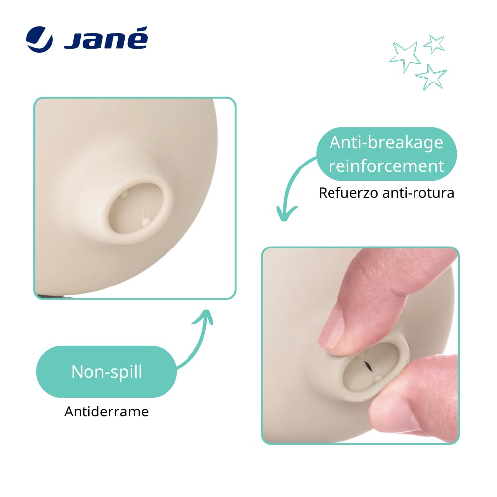 Jané silikoonist harjutustops, lekkekindel, Sand