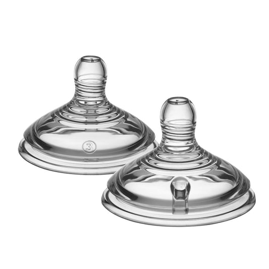 Tommee Tippee Natural Start lutipudeli varulutid Fast Flow 6m+, 2 tk, BPA-vaba