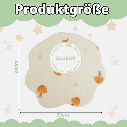 Vicloon musliinist pudipõlled 4 tk, 0-36 kuud, mitmevärviline