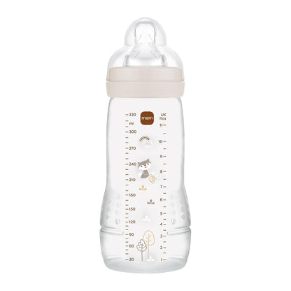 MAM Easy Active lutipudel 330 ml, beež, alates 4. elukuust