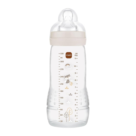 MAM Easy Active lutipudel 330 ml, beež, alates 4. elukuust