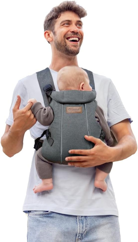 Jané Dual ergonoomiline kandekott, 3 kandmisviisi, hall (3,5–15 kg)