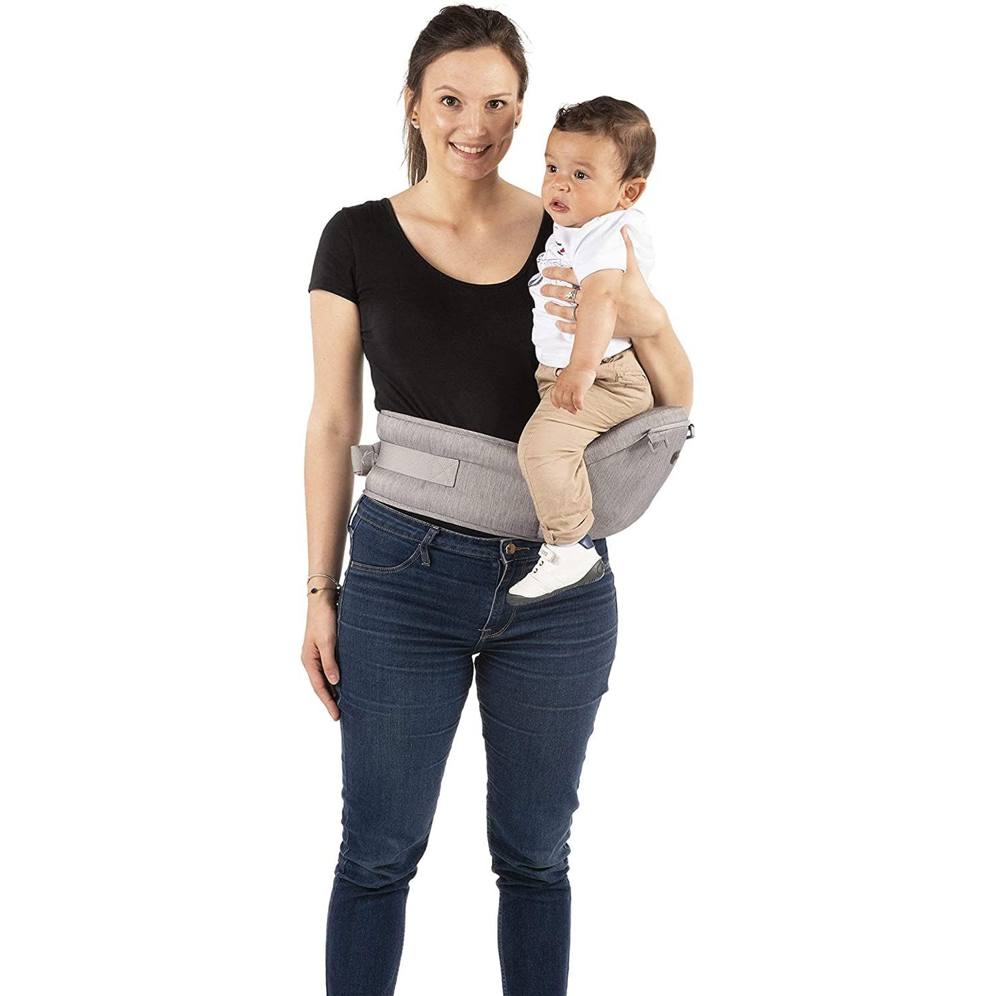 Chicco 3-ühes ergonoomiline kõhukott ja puusalkandmisiste, Denim