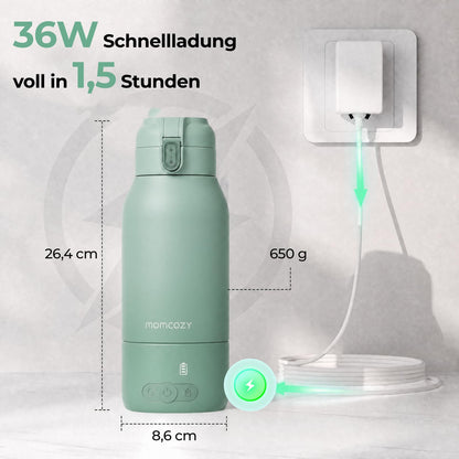 Momcozy MW05 kaasaskantav pudelisoojendaja, 500 ml