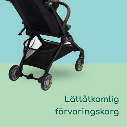 Bebeconfort Zephir kerge ja kompaktne reisikäru, 0–4 a, Mineral Green