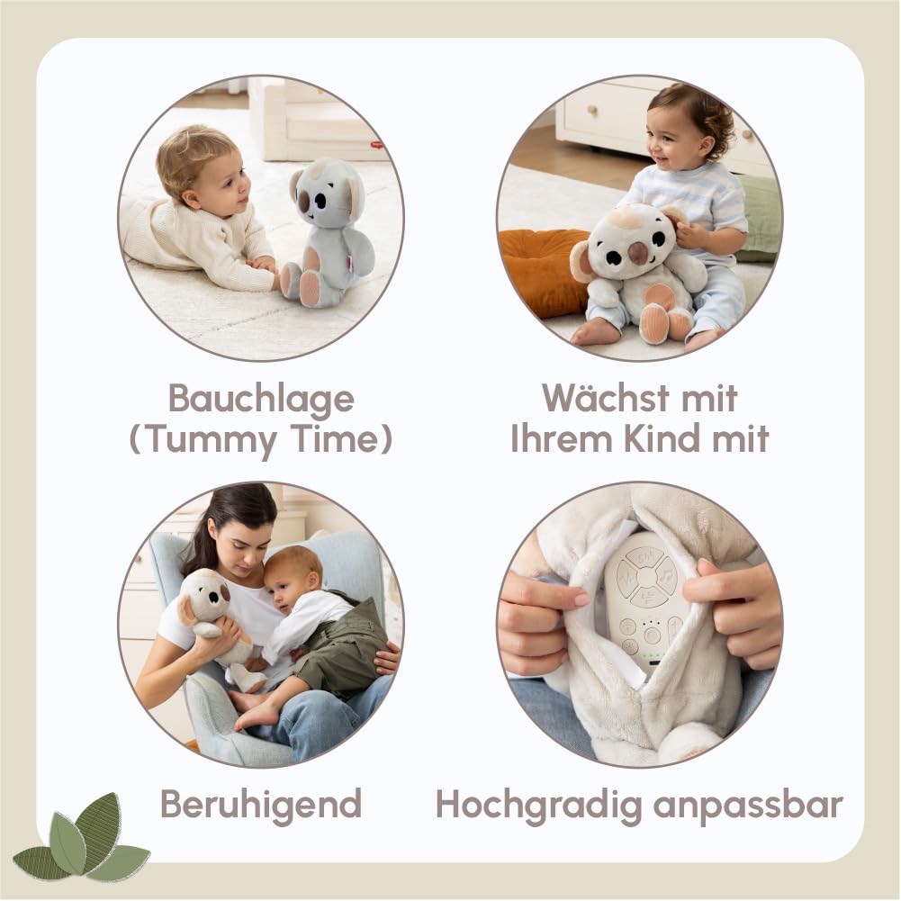 Tiny Love koaalakujuline kaisuloom Snuggly Buddy, 0+ kuud, USB-C, Boho Chic