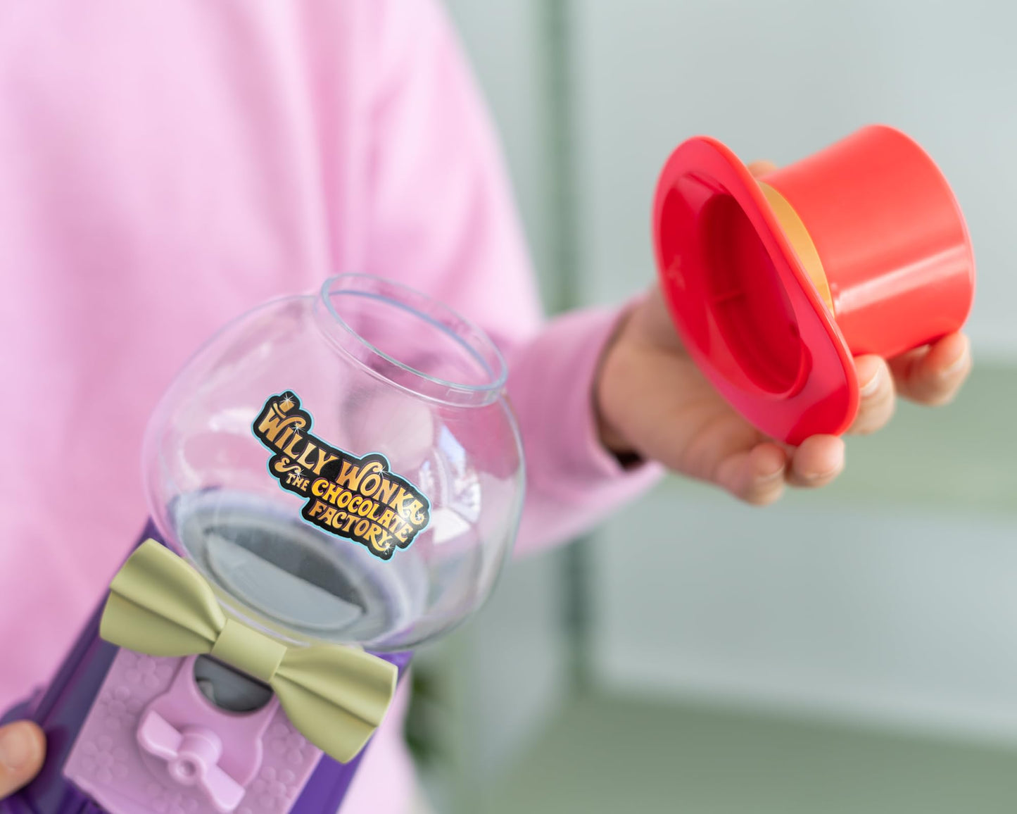 Grupo Erik Willy Wonka mini-müügiautomaat ja kommimasin, retrostiilis rahakassa