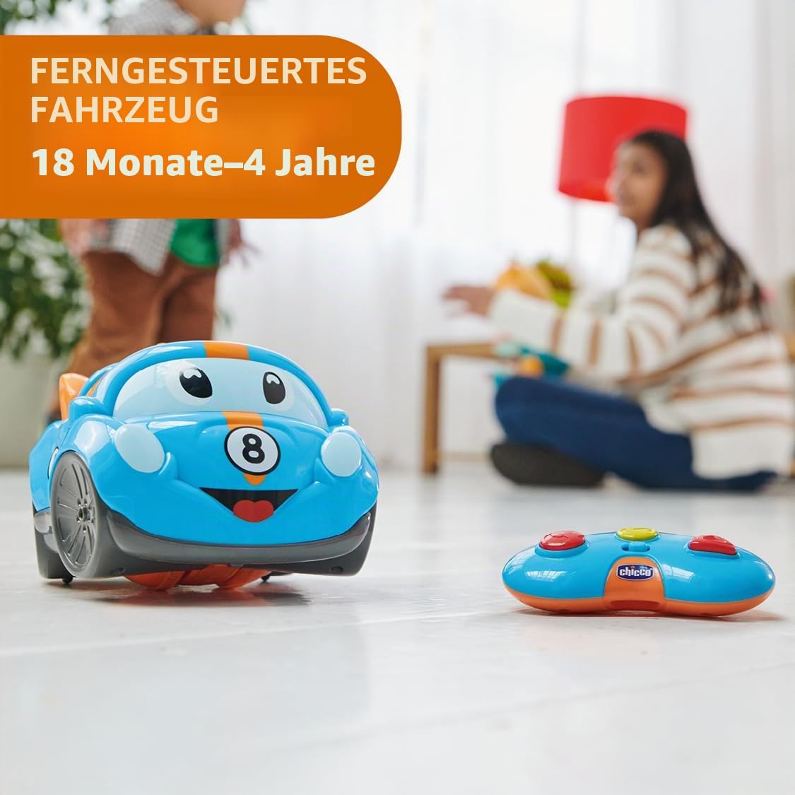 Chicco Turbo Ball Coupé RC mänguauto, sinine, alates 18 kuust
