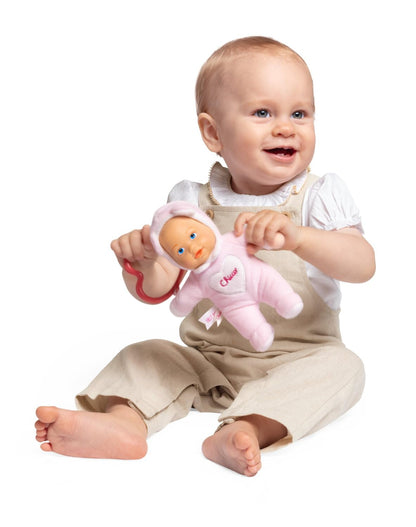 Chicco My First Doll pehme esimene nukk beebile, roosa
