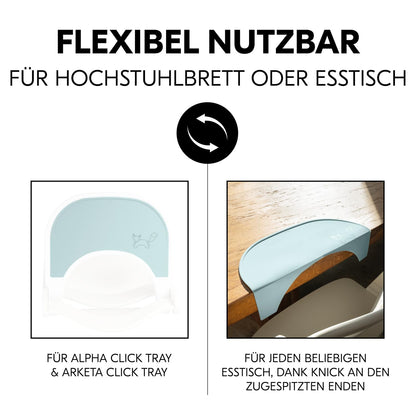 hauck silikoonist lauamatt Alpha Click Tray jaoks, Fox Mint