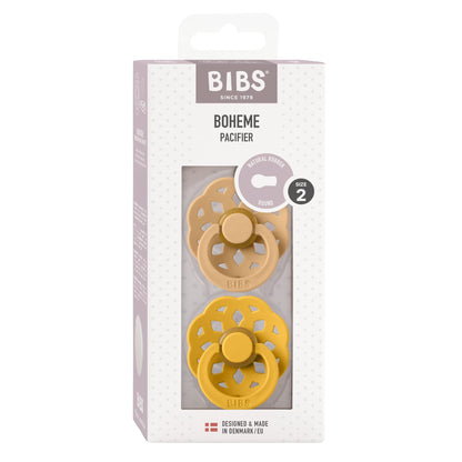 Bibs Boheme lutt 2 tk, Desert Sand / Honey Bee, 0-6 kuud