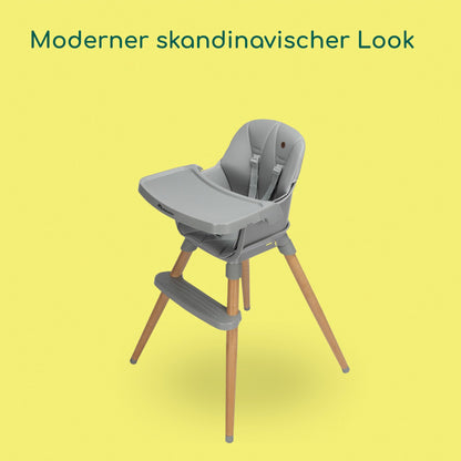 Bebeconfort Avista 2 4-ühes söögitool, Tinted Grey