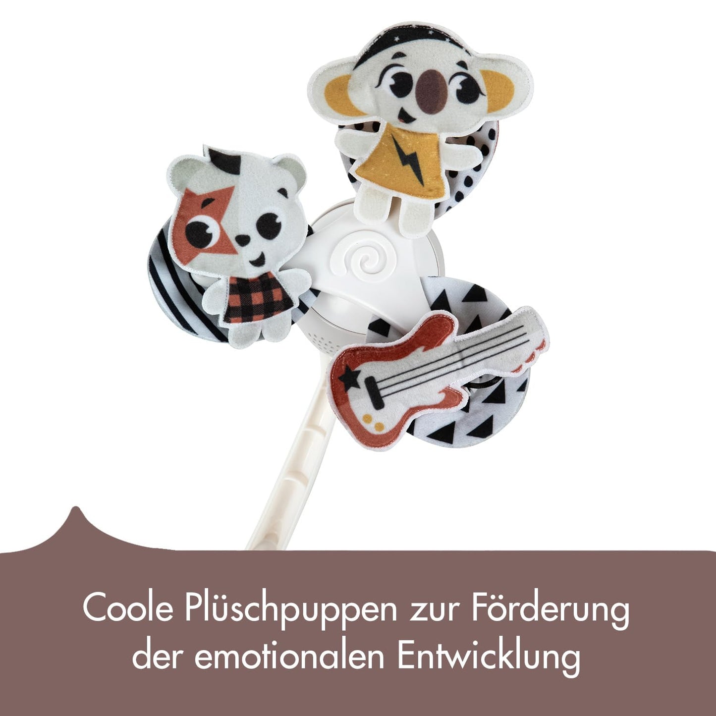 Tiny Love kaasaskantav muusikaline voodikarussell 3-in-1 Tiny Rockers, 0+ kuud