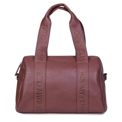Childhome Mommy Club Signature beebitarvete kott 22L, punakaspruun