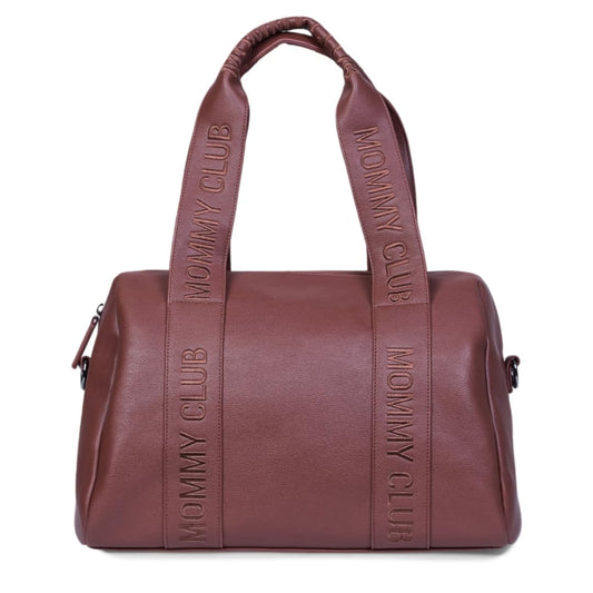 Childhome Mommy Club Signature beebitarvete kott 22L, punakaspruun