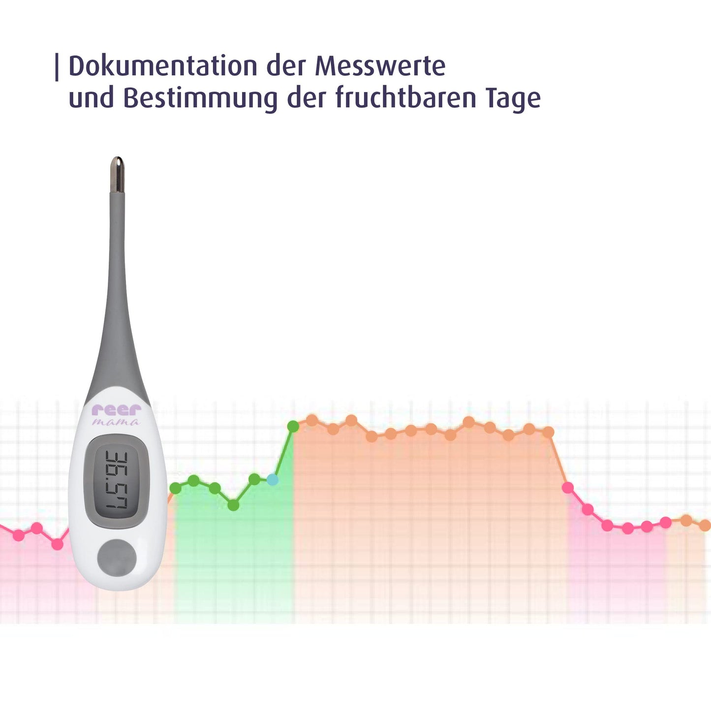 Reer basaaltermomeeter 31020, digitaalne, Bluetoothi ja rakendusega
