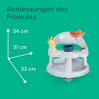 Bebeconfort Playful pööratav vannitool beebile, sinine, 6-12 kuud, kuni 10 kg