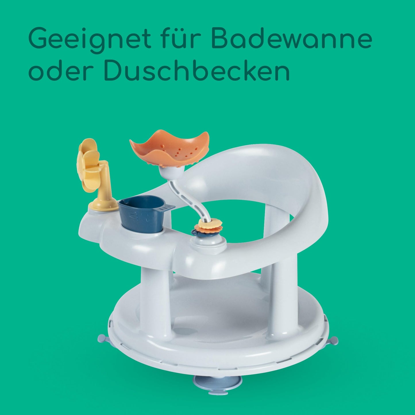 Bebeconfort Playful pööratav vannitool beebile, sinine, 6-12 kuud, kuni 10 kg