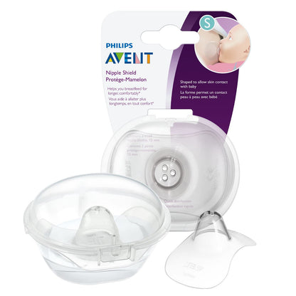 Philips Avent rintasuojaimet SCF153/01, pieni koko 15 mm, 2 kpl säilytyskotelolla